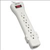 Tripp Lite SUPER6TEL12 surge protector Gray 7 AC outlet(s) 120 V 145.7" (3.7 m)1