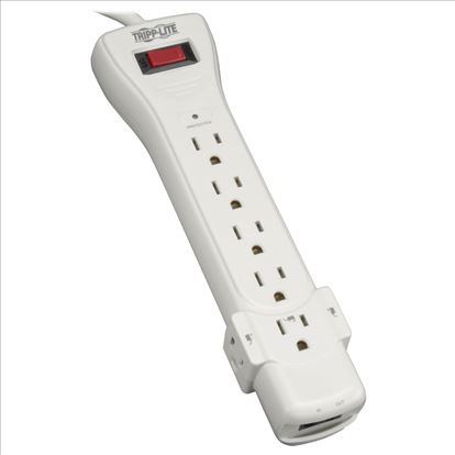 Tripp Lite SUPER6TEL12 surge protector Gray 7 AC outlet(s) 120 V 145.7" (3.7 m)1