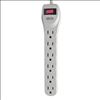 Tripp Lite TLP602 surge protector Gray 6 AC outlet(s) 120 V 24" (0.61 m)6