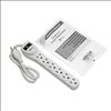 Tripp Lite TLP602 surge protector Gray 6 AC outlet(s) 120 V 24" (0.61 m)8