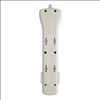 Tripp Lite SUPER7 surge protector Light grey 7 AC outlet(s) 110 - 125 V 83.9" (2.13 m)2