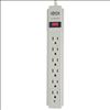 Tripp Lite TLP604 surge protector Gray 6 AC outlet(s) 120 V 47.2" (1.2 m)6