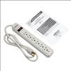 Tripp Lite TLP604 surge protector Gray 6 AC outlet(s) 120 V 47.2" (1.2 m)8