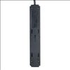 Tripp Lite TLP606B surge protector Black 6 AC outlet(s) 120 V 70.9" (1.8 m)2