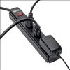 Tripp Lite TLP606B surge protector Black 6 AC outlet(s) 120 V 70.9" (1.8 m)3