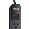 Tripp Lite TLP606B surge protector Black 6 AC outlet(s) 120 V 70.9" (1.8 m)5