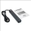 Tripp Lite TLP606B surge protector Black 6 AC outlet(s) 120 V 70.9" (1.8 m)7