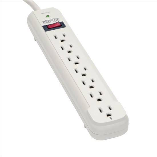 Tripp Lite TLP725 surge protector Gray 7 AC outlet(s) 120 V 300" (7.62 m)1