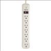 Tripp Lite TLP725 surge protector Gray 7 AC outlet(s) 120 V 300" (7.62 m)4