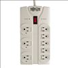 Tripp Lite TLP825 surge protector Gray 8 AC outlet(s) 120 V 300" (7.62 m)2