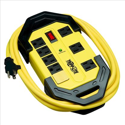 Tripp Lite TLM812SA surge protector Yellow 8 AC outlet(s) 120 V 141.7" (3.6 m)1