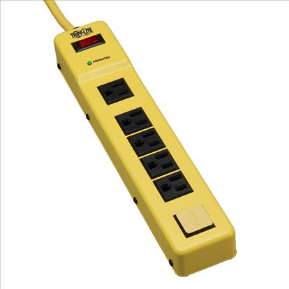 Tripp Lite TLM626SA surge protector Yellow 6 AC outlet(s) 120 V 70.9" (1.8 m)1