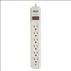 Tripp Lite TLP606TAA surge protector Gray 6 AC outlet(s) 120 V 70.9" (1.8 m)6