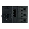 Tripp Lite TLP1208TEL surge protector Black 12 AC outlet(s) 120 V 94.5" (2.4 m)5