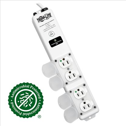 Tripp Lite SPS415HGULTRA surge protector White 4 AC outlet(s) 120 V 180" (4.57 m)1