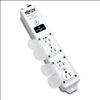 Tripp Lite SPS415HGULTRA surge protector White 4 AC outlet(s) 120 V 180" (4.57 m)5