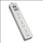 Tripp Lite SPS606HGRA surge protector White 6 AC outlet(s) 120 V 118.1" (3 m)1