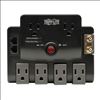 Tripp Lite TLP606RNET surge protector Black 6 AC outlet(s) 120 V 72" (1.83 m)6