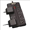 Tripp Lite TLP808B surge protector Black 8 AC outlet(s) 120 V 98.4" (2.5 m)2