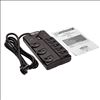 Tripp Lite TLP808B surge protector Black 8 AC outlet(s) 120 V 98.4" (2.5 m)7