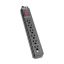 Tripp Lite TLP615B surge protector Black 6 AC outlet(s) 120 V 177.2" (4.5 m)1