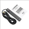 Tripp Lite TLP615B surge protector Black 6 AC outlet(s) 120 V 177.2" (4.5 m)8