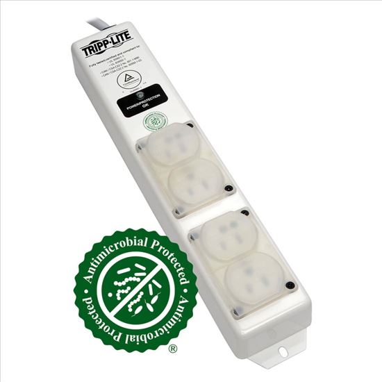 Tripp Lite SPS406HGULTRA surge protector White 4 AC outlet(s) 120 V 72" (1.83 m)1