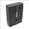 Tripp Lite SWIVEL6USB surge protector Black 6 AC outlet(s) 110 - 125 V1