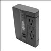 Tripp Lite SWIVEL6USB surge protector Black 6 AC outlet(s) 110 - 125 V8