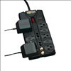 Tripp Lite TLP810NET surge protector Black 8 AC outlet(s) 120 V 118.1" (3 m)2