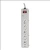 Tripp Lite TLM606 surge protector Gray 6 AC outlet(s) 120 V 70.9" (1.8 m)4