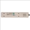 Tripp Lite PM6SN1 surge protector White 6 AC outlet(s) 120 V 70.9" (1.8 m)3
