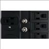 Tripp Lite TLP1208TELTV surge protector Black 12 AC outlet(s) 120 V 94.5" (2.4 m)3
