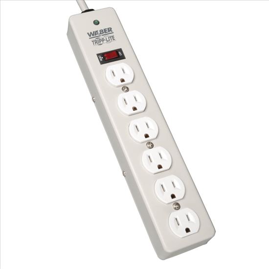 Tripp Lite DG206 surge protector Gray 6 AC outlet(s) 120 V 70.9" (1.8 m)1