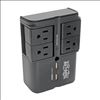 Tripp Lite SK40RUSBB surge protector Black 4 AC outlet(s) 120 V1