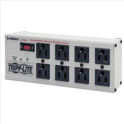 Tripp Lite ISOBAR8ULTRA surge protector Light grey 8 AC outlet(s) 110 - 125 V 144.1" (3.66 m)1