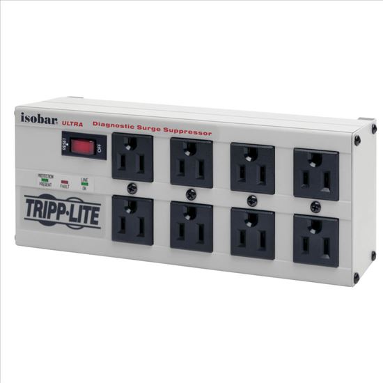 Tripp Lite ISOBAR8ULTRA surge protector Light grey 8 AC outlet(s) 110 - 125 V 144.1" (3.66 m)1
