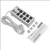 Tripp Lite ISOBAR8ULTRA surge protector Light grey 8 AC outlet(s) 110 - 125 V 144.1" (3.66 m)7