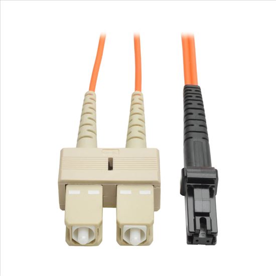 Tripp Lite N310-003 fiber optic cable 39.4" (1 m) MT-RJ 2x SC OFNR Beige, Black, Orange1