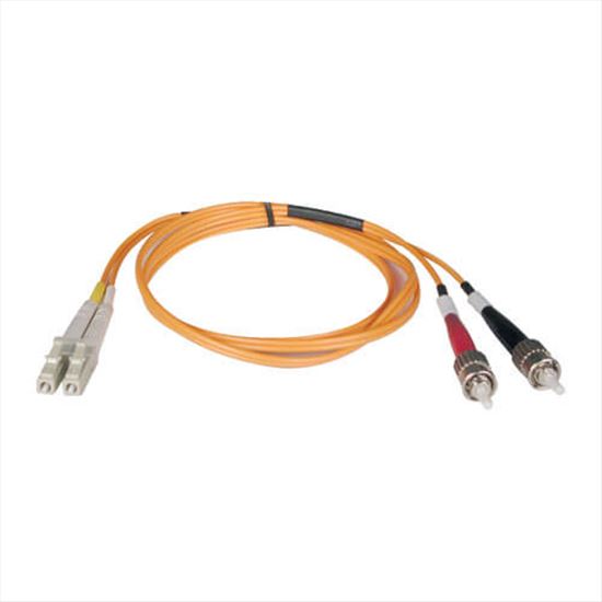 Tripp Lite N518-05M fiber optic cable 196.9" (5 m) 2x LC 2x ST OFNR Orange1