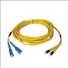 Tripp Lite N354-05M fiber optic cable 196.9" (5 m) 2x SC 2x ST OFNR Black, Blue, Yellow2