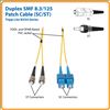 Tripp Lite N354-05M fiber optic cable 196.9" (5 m) 2x SC 2x ST OFNR Black, Blue, Yellow3