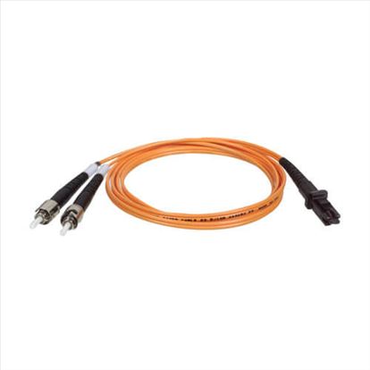 Tripp Lite N308-15M fiber optic cable 590.6" (15 m) MT-RJ 2x ST OFNR Black, Orange1