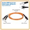 Tripp Lite N308-15M fiber optic cable 590.6" (15 m) MT-RJ 2x ST OFNR Black, Orange2