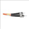 Tripp Lite N318-09M fiber optic cable 354.3" (9 m) 2x LC 2x ST OFNR Black, Gray, Orange, Red4