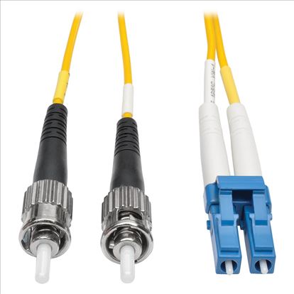 Tripp Lite N368-05M fiber optic cable 196.9" (5 m) 2x LC 2x ST OFNR Yellow1