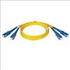 Tripp Lite Singlemode Fiber Optics 9-m (30-ft.) Duplex SMF 8.3/125 Patch Cable, SC/SC fiber optic cable 354.3" (9 m) Yellow1