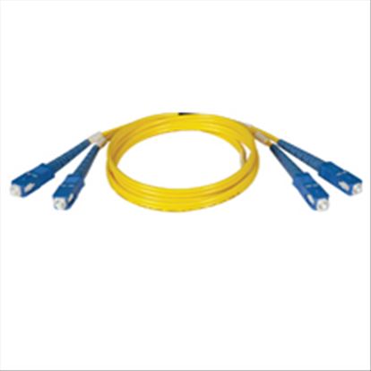 Tripp Lite Singlemode Fiber Optics 9-m (30-ft.) Duplex SMF 8.3/125 Patch Cable, SC/SC fiber optic cable 354.3" (9 m) Yellow1