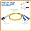 Tripp Lite N366-15M fiber optic cable 590.6" (15 m) 2x LC 2x SC OFNR Blue, Yellow3