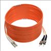 Tripp Lite N318-07M fiber optic cable 275.6" (7 m) 2x LC 2x ST OFNR Black, Gray, Orange, Red2